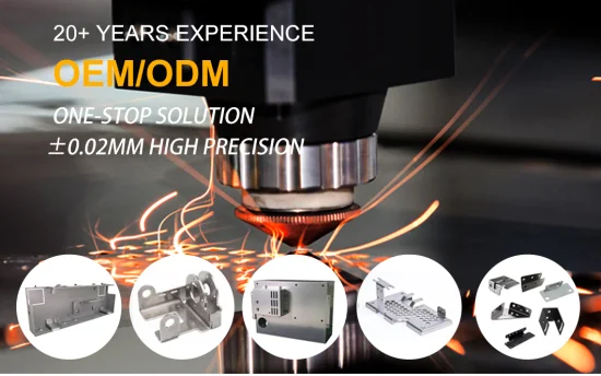 Taglio laser personalizzato Piegatura di metalli Acciaio inossidabile anodizzato Fabbricazione di lamiere di alluminio
